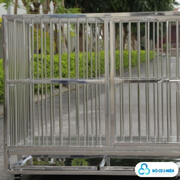 Bán chuồng chó inox cũ Hà Nội 1