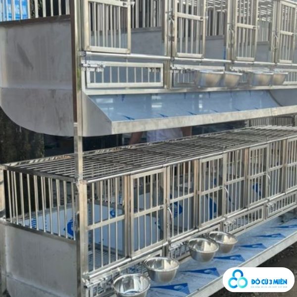 Bán chuồng chó inox cũ Hà Nội