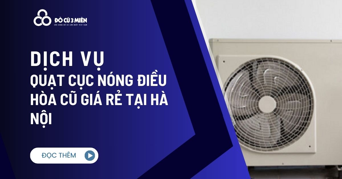 Quạt cục nóng điều hòa cũ3