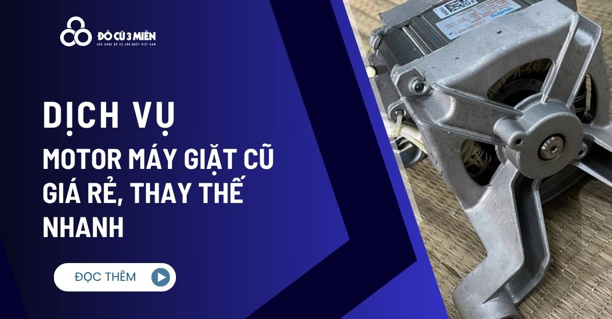 Motor máy giặt cũ3