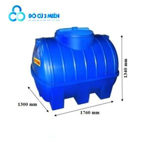 bồn nước nhựa 2000l cũ 2